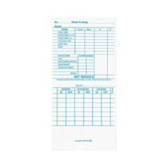 Kp210w Time Cards – Box Of 1000